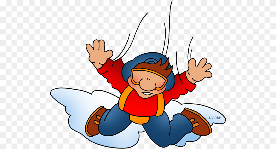 Parachute Clip Art Sky Diving, Face, Head, Person, Baby Free Png Download
