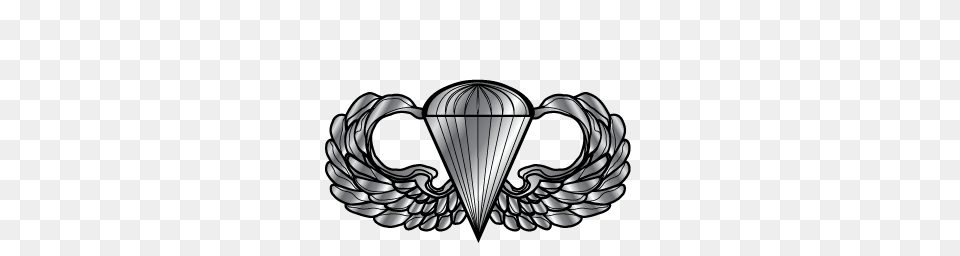 Parachute Clipart Airborne, Emblem, Symbol, Logo Free Png Download