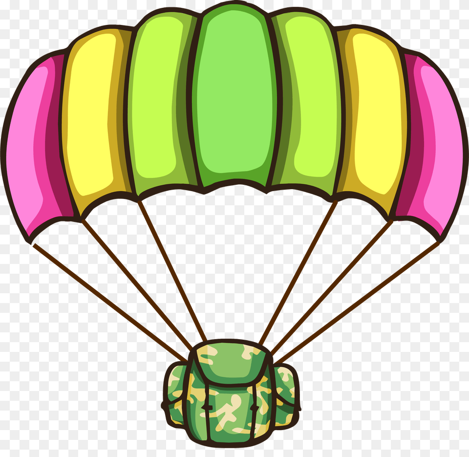Parachute Clipart Green Free Png