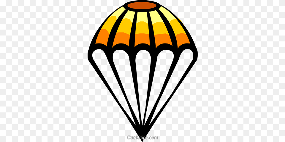 Parachute Royalty Free Vector Clip Art Illustration, Chandelier, Lamp, Aircraft, Transportation Png