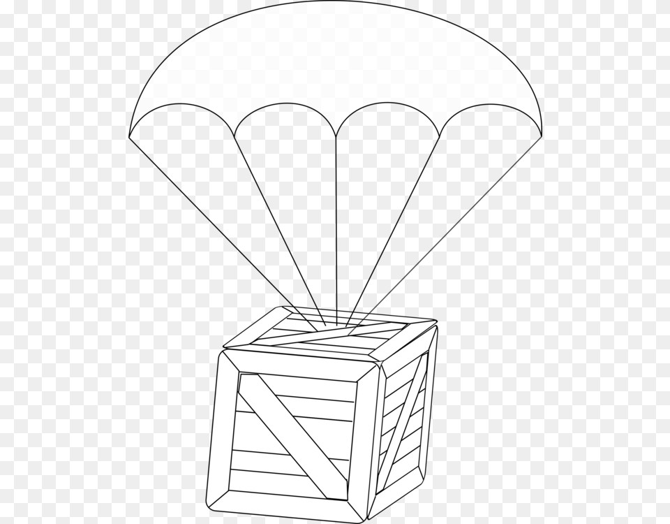 Parachute Stick Figure Silhouette Sketch, Box, Canopy, Logo Free Transparent Png