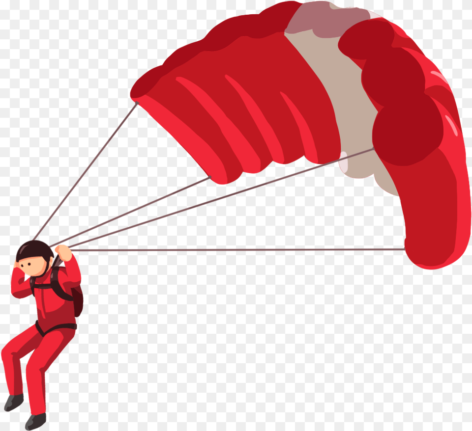 Parachute Transparent Image Parachute, Baby, Person, Clothing, Footwear Png