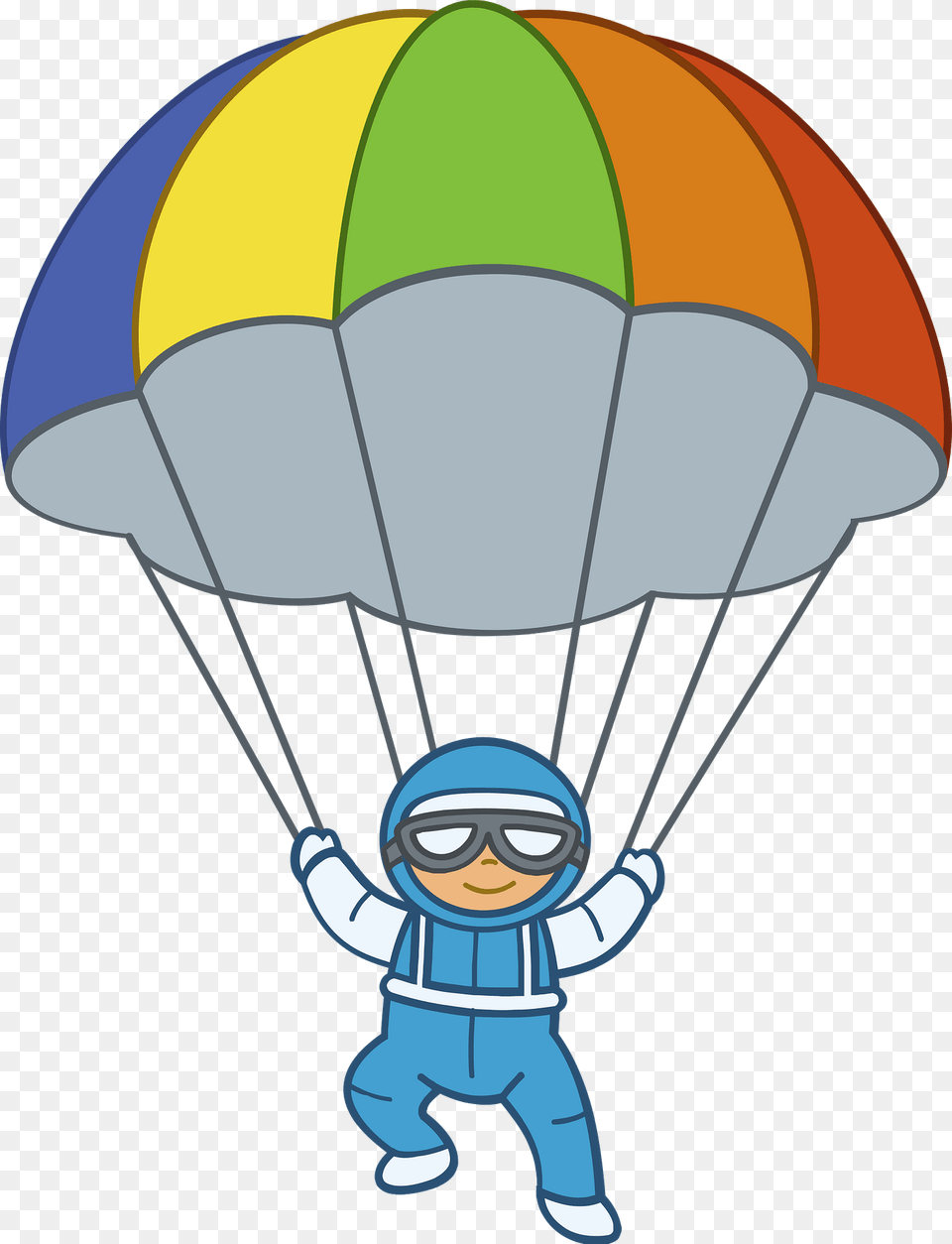 Parachutist Clipart, Parachute, Baby, Person Free Png