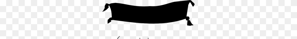 Parade Banner Black Clip Art, Gray Png