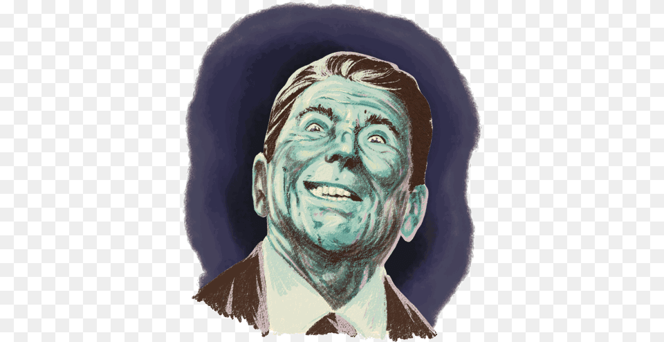 Parade Of Prsidents Ronald Reagan Bad Picture Of Ronald Reagan, Portrait, Art, Photography, Face Free Png