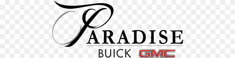 Paradise Buick Gmc Logo Paradise Buick Gmc, Text, Smoke Pipe Png