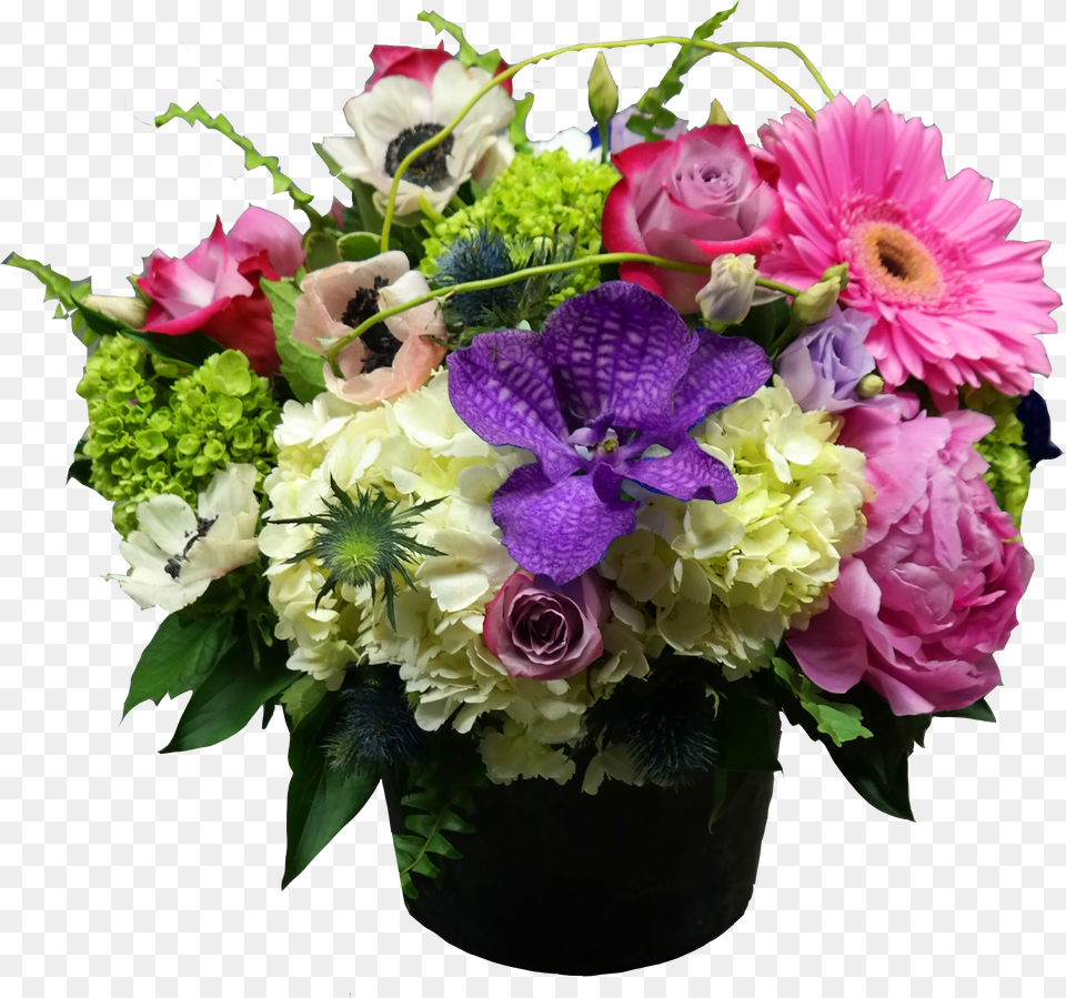 Paradise Garden Flower Arrangement Floral Arrangement Free Transparent Png