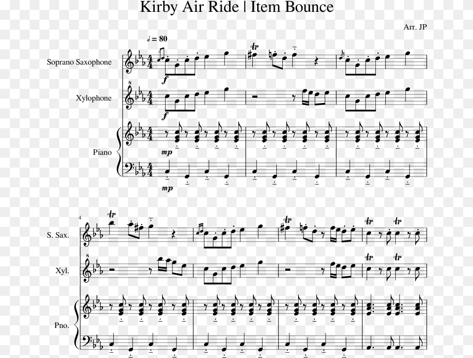 Paradise Has No Border Sheet Music 1 Of 4 Pages Stardew Valley In The Deep Woods Piano Sheet, Gray Free Png Download