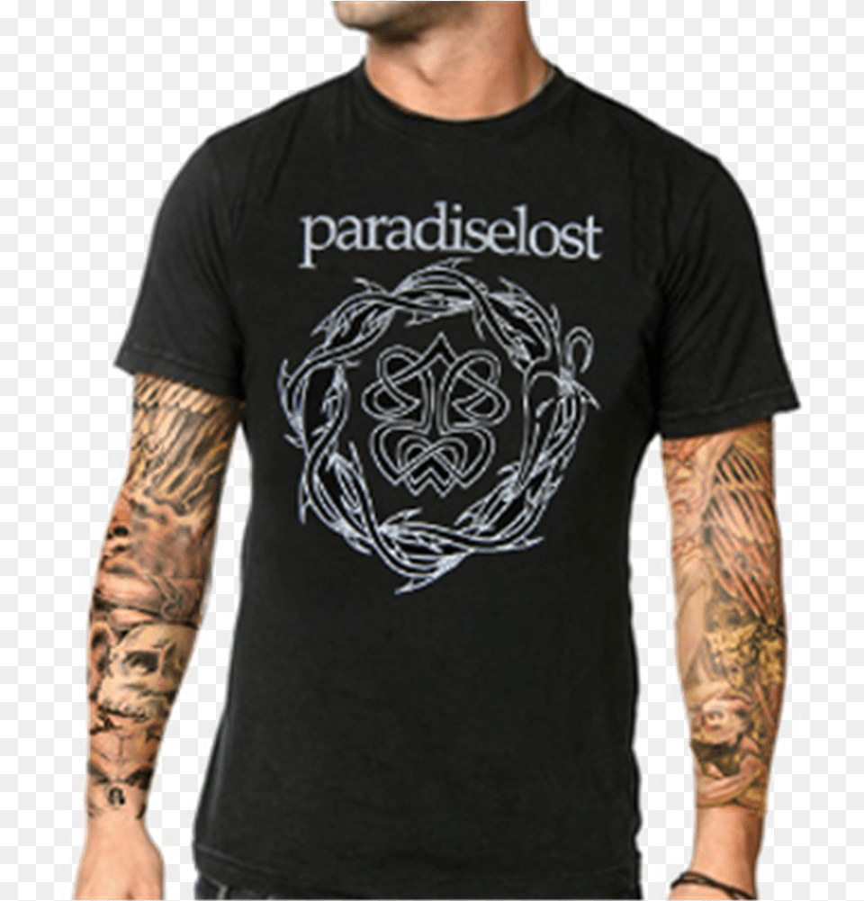 Paradise Lost Crown Of Thorns, Clothing, Person, Skin, T-shirt Png Image
