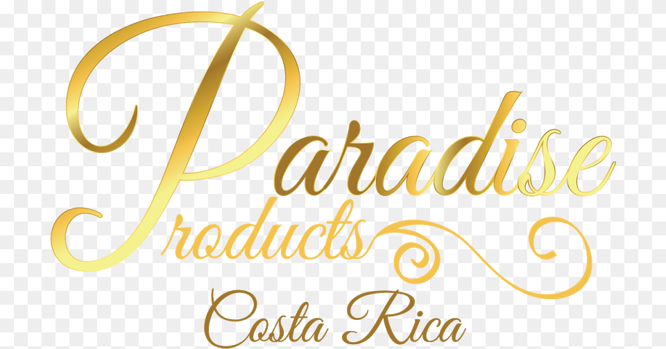 Paradise Products Costa Rica Calligraphy, Handwriting, Text Png Image