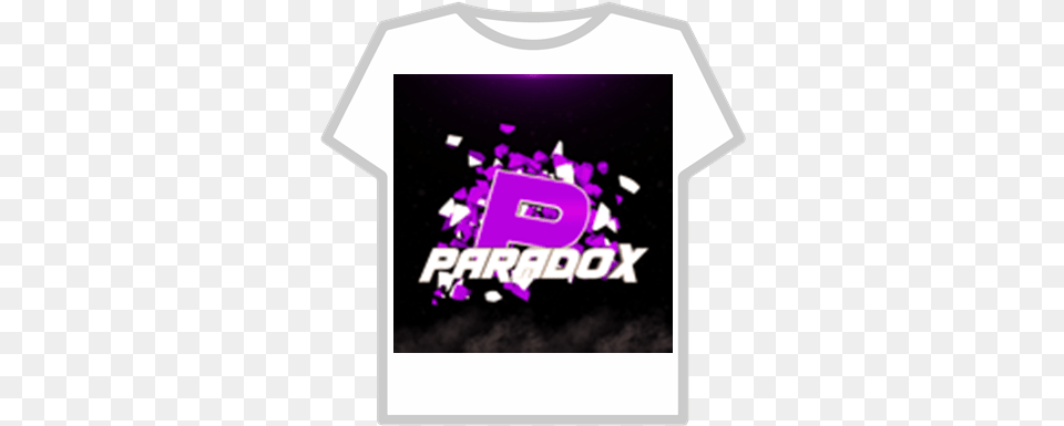 Paradox Sniping Logo V2 Camisetas De Roblox Nike, Clothing, Shirt, T-shirt, Purple Free Png