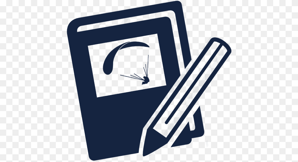 Paraglider Flight Log Book Png Image