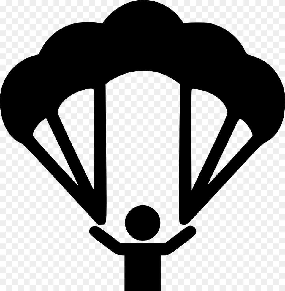 Paragliding Comments Paragliding Icon, Stencil, Lamp Free Png