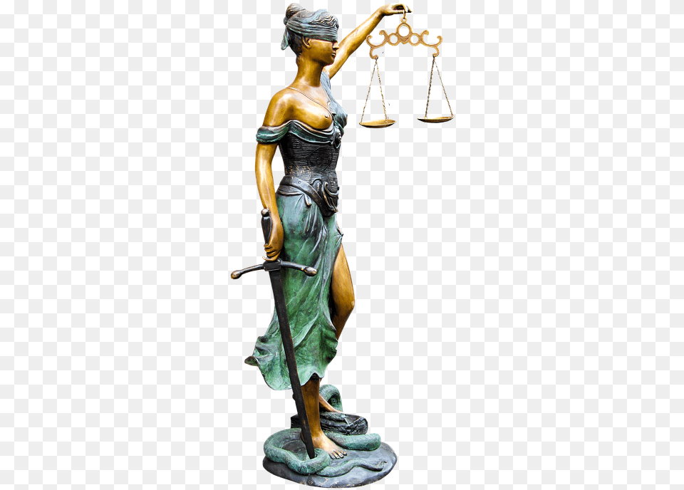 Paragraph Attorney Judge Process Justitiia Justice Dama De La Justicia, Bronze, Figurine, Adult, Female Free Png Download