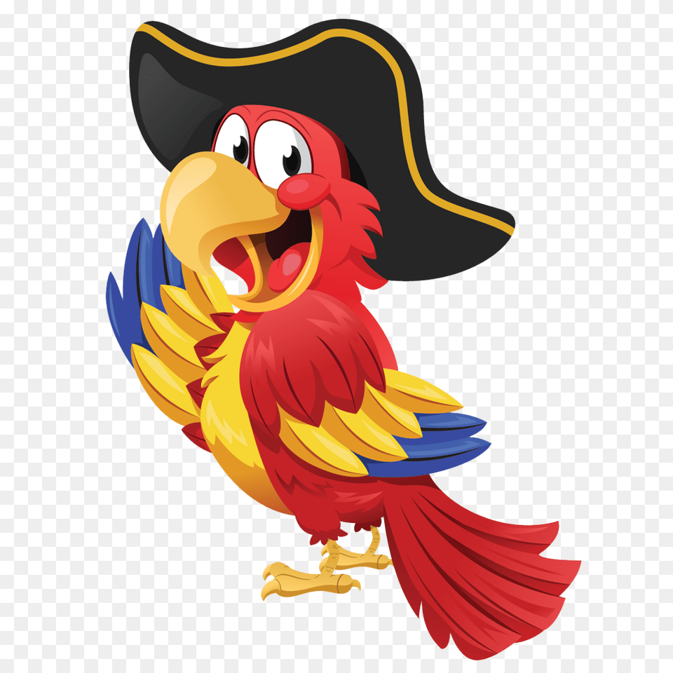 Parakeet Clipart Pirate, Animal, Beak, Bird, Person Free Png Download