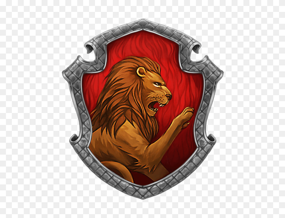 Paralax Hogwarts House Badges Gryffindor Crest Transparent, Armor, Baby, Person, Shield Free Png Download