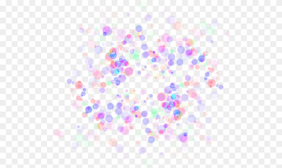 Parallax L1 Circle, Paper, Confetti, Purple Free Png Download