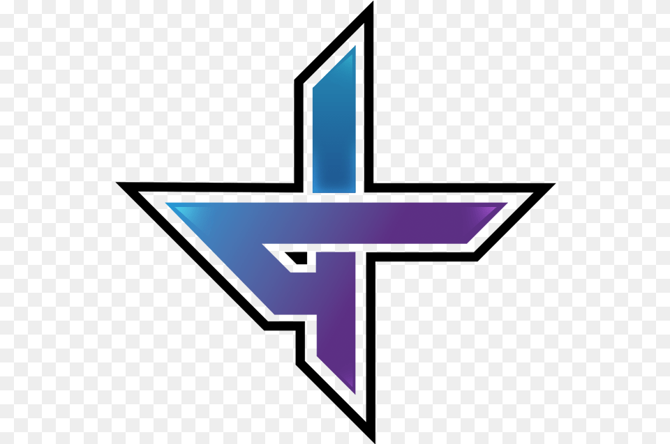 Parallel Fortnite Logo Logo Team Esport, Symbol, Lighting, Cross, Weapon Free Png Download