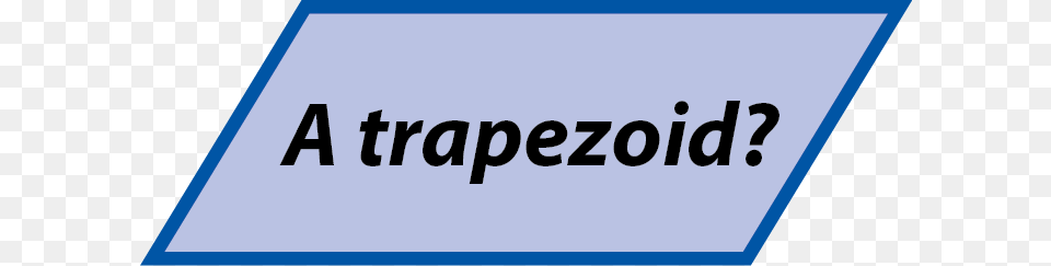 Parallelogram Is A Trapezoid Trapezoid, Text, Logo Png Image
