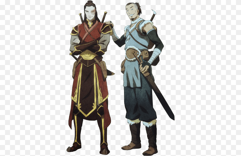 Parallels Aang Sokka Avatar A Adult Sokka, Female, Person, Woman, Clothing Free Png Download