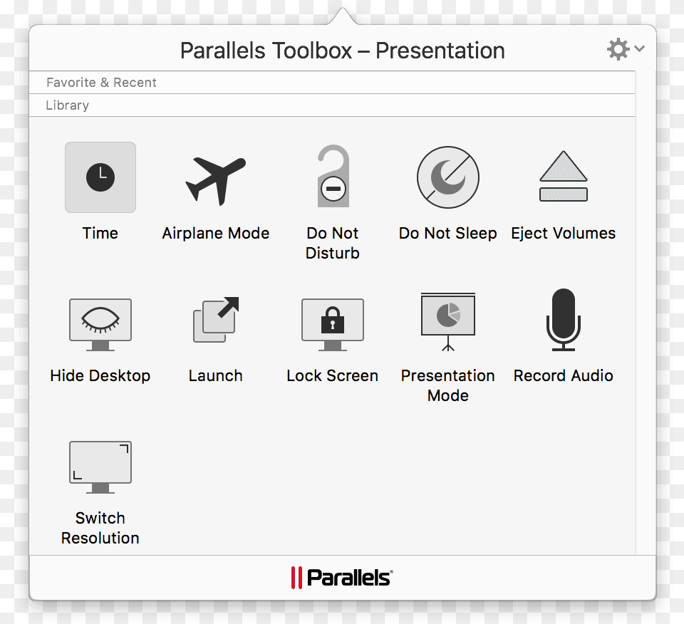Parallels Toolbox Presentation Pack For Macos Or Windows Macos, Symbol Free Png