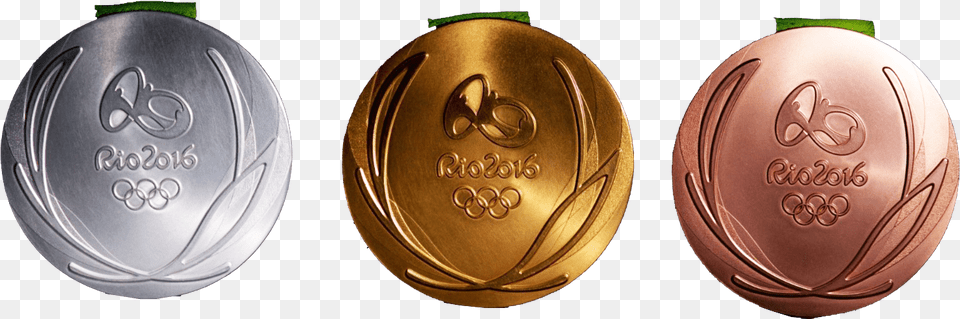 Paralympic Medals Rio 2016 Image Olympic Rio 2016 Medal, Bronze, Gold Free Transparent Png