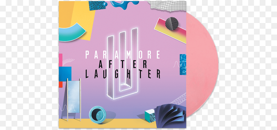 Paramore After Laughter Cd, Advertisement, Poster, Tape, Art Free Png