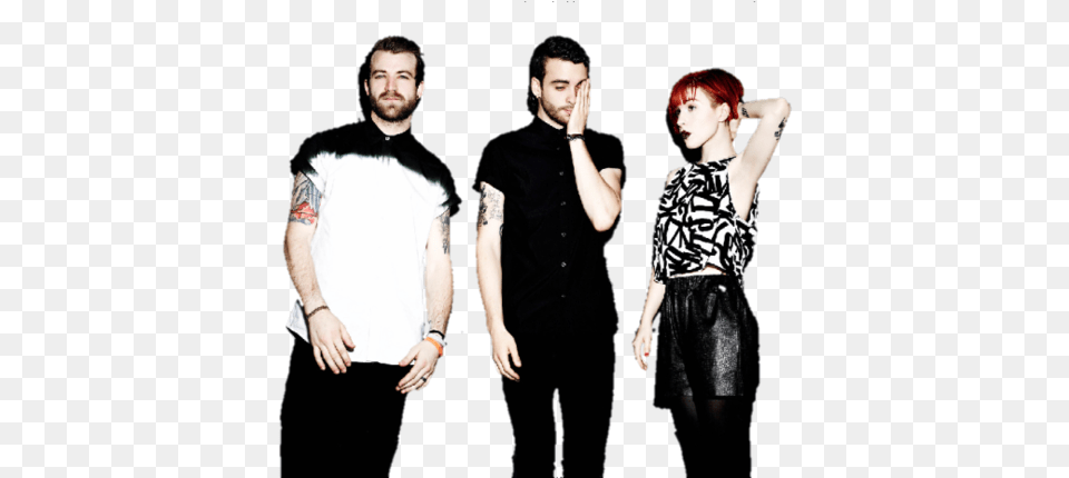 Paramore Hayley Williams And Jeremy Davis Image Paramore, Tattoo, T-shirt, Skin, Person Free Png