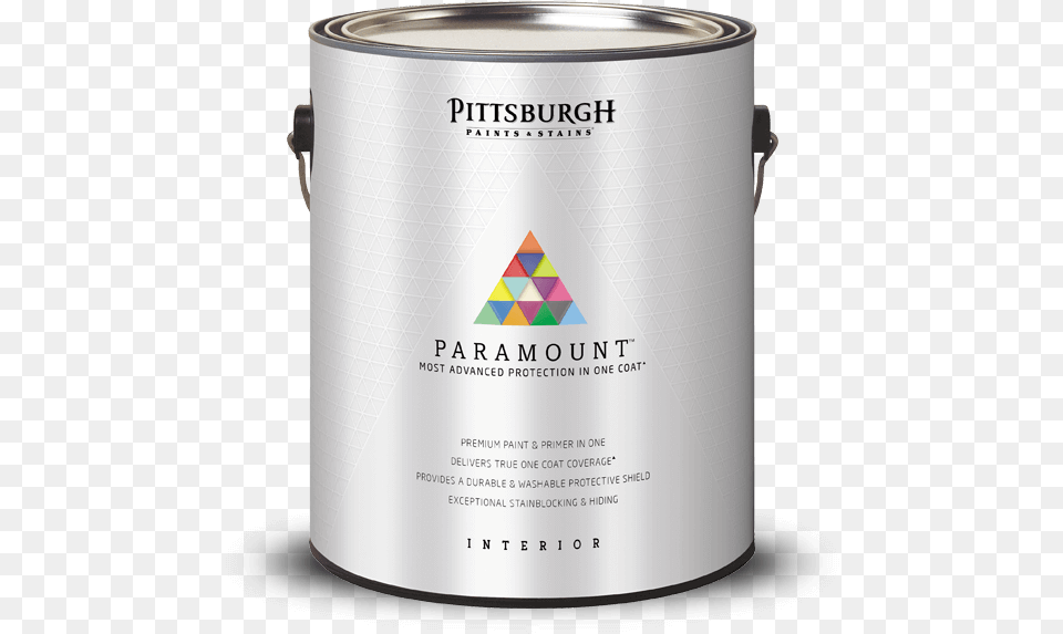 Paramount One Coat Coverage One Paint, Paint Container, Can, Tin Free Png