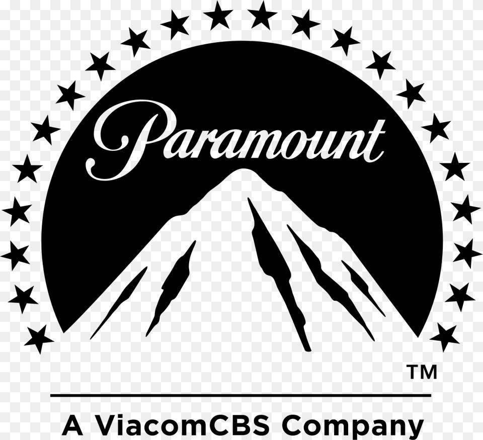 Paramount Pictures Logo, Gray Png