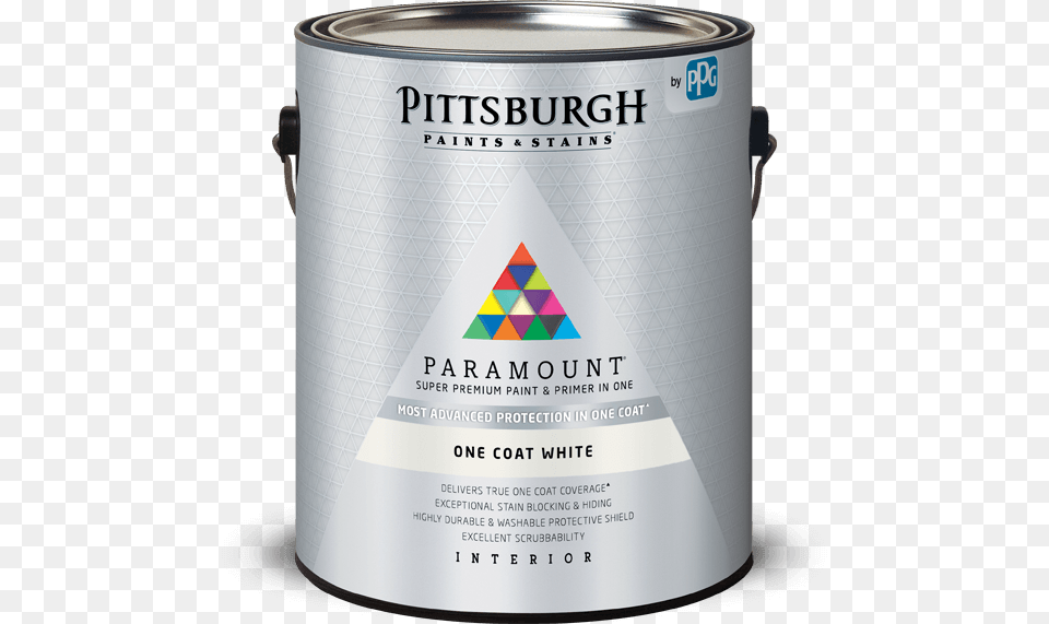 Paramountltsupgtltsupgt Interior Paint Pittsburgh Paramount Paint, Paint Container, Can, Tin Free Png Download