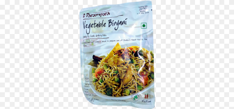 Parampara Vegetable Biryani Ready To Cook Gravy Mix Fried Noodles, Food, Noodle, Pasta, Vermicelli Free Png