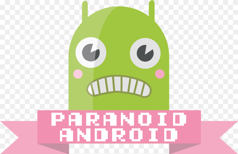 Paranoid Android, Green, Qr Code, Advertisement Free Png Download
