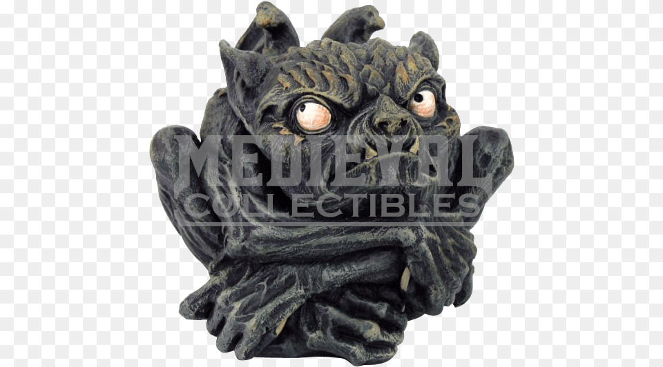 Paranoid Gremlin Gargoyle Statue Toad Gargoyle, Accessories, Art, Ornament, Sculpture Png Image