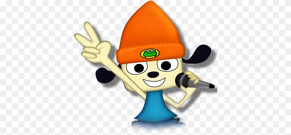 Parappa Playstation All Stars Wiki Fandom Playstation Allstars Battle Royale Parappa, Clothing, Hat, Electrical Device, Microphone Free Png