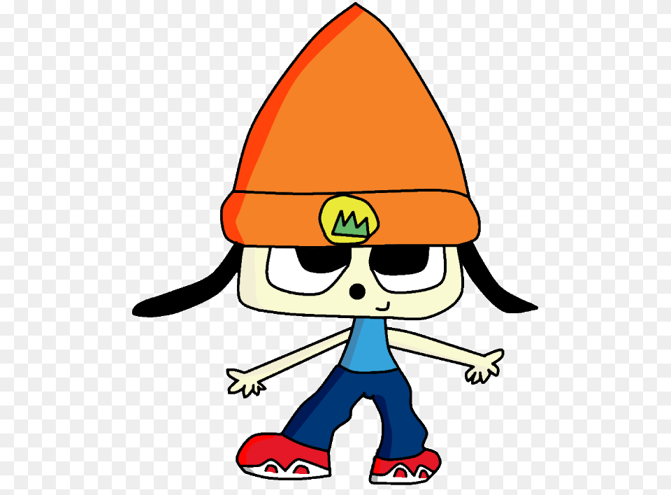 Parappa The Rapper, Cartoon, Clothing, Hardhat, Helmet Free Png Download