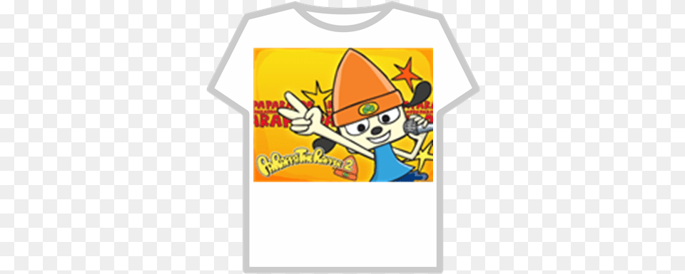 Parappa The Rapper 2 T Shirt Roblox People Roblox, Clothing, T-shirt Free Png Download