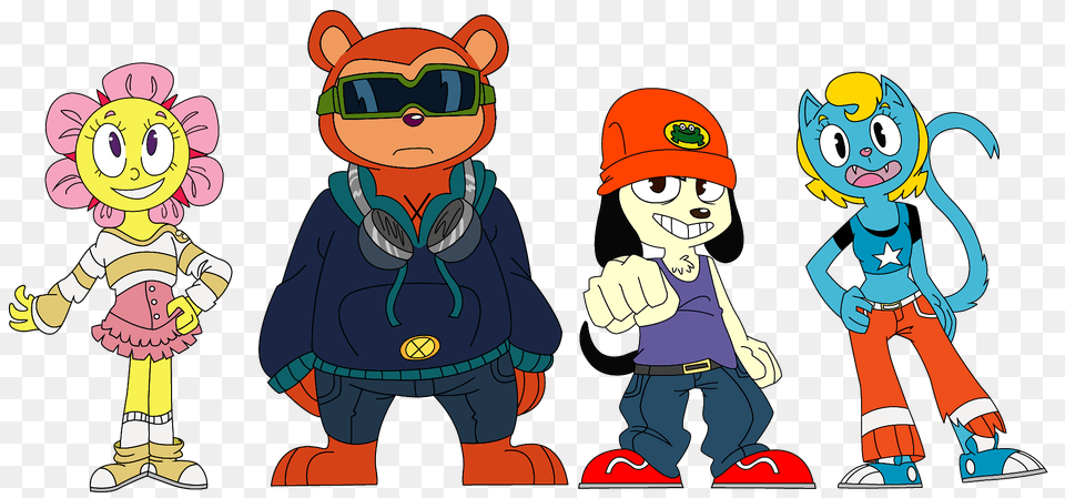 Parappa The Rapper Images Parappa Team Hd Wallpaper And Background, Baby, Person, Face, Head Png