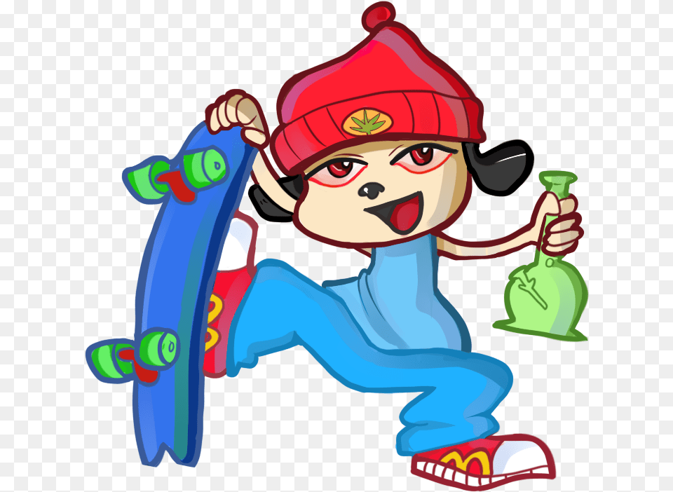 Parappa The Rapper Weed, Baby, Person, Face, Head Png