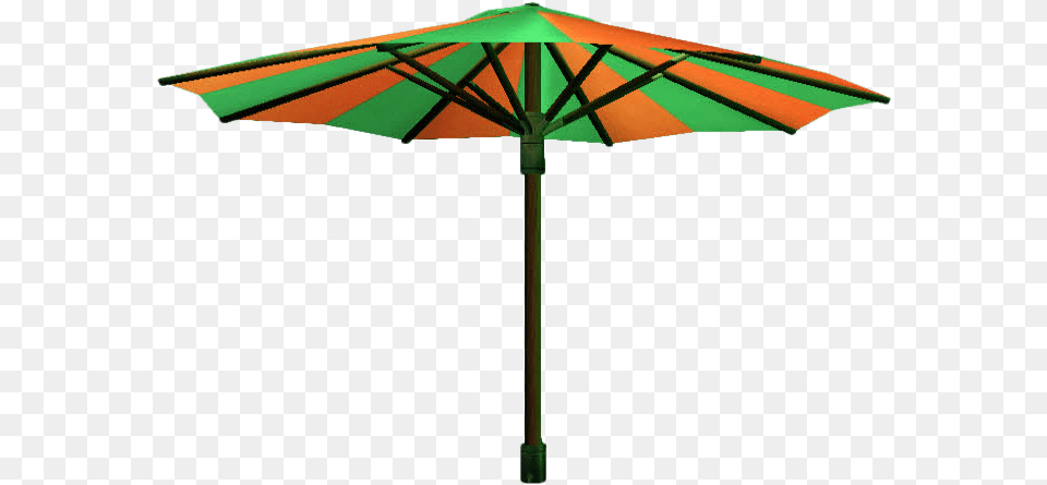 Parasol Green And Orange, Canopy, Umbrella, Architecture, Building Free Transparent Png