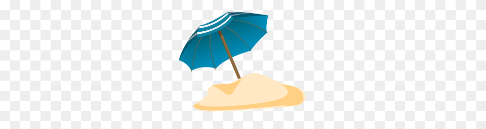 Parasol Sand Icon Summer Blue Iconset Dapino, Canopy, Umbrella Free Png Download