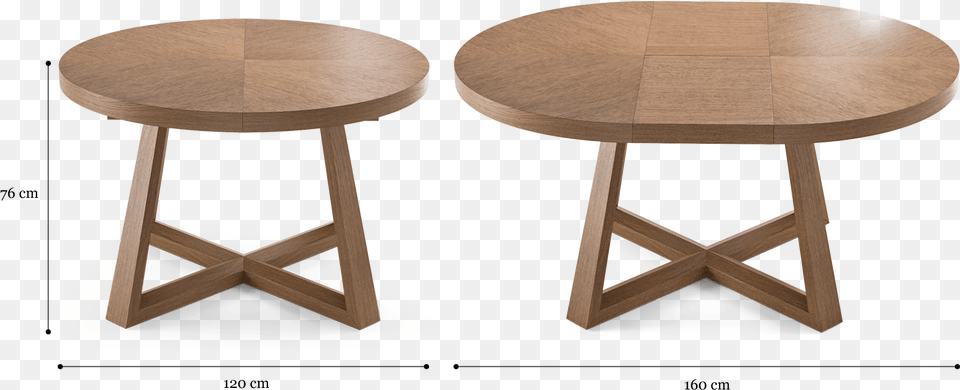 Parc Extendable Dining Table Coffee Table, Coffee Table, Dining Table, Furniture, Wood Free Png Download