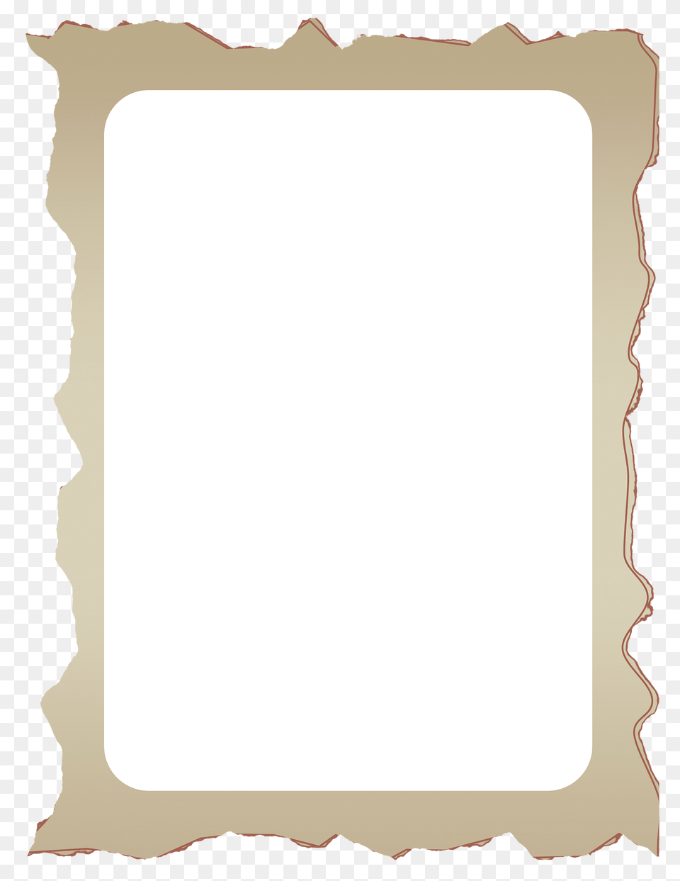 Parchment Border 1 Clipart, Page, Text, Mirror, Blackboard Free Transparent Png