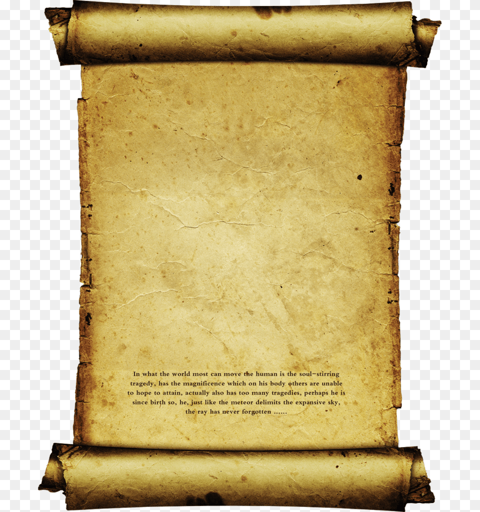 Parchment In, Text, Document, Scroll Free Transparent Png