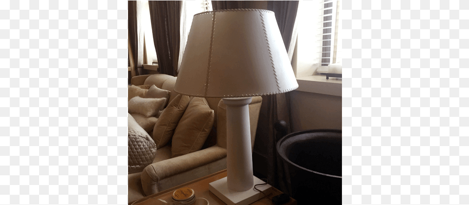 Parchment Shade Lampshade, Lamp, Table Lamp Free Png Download