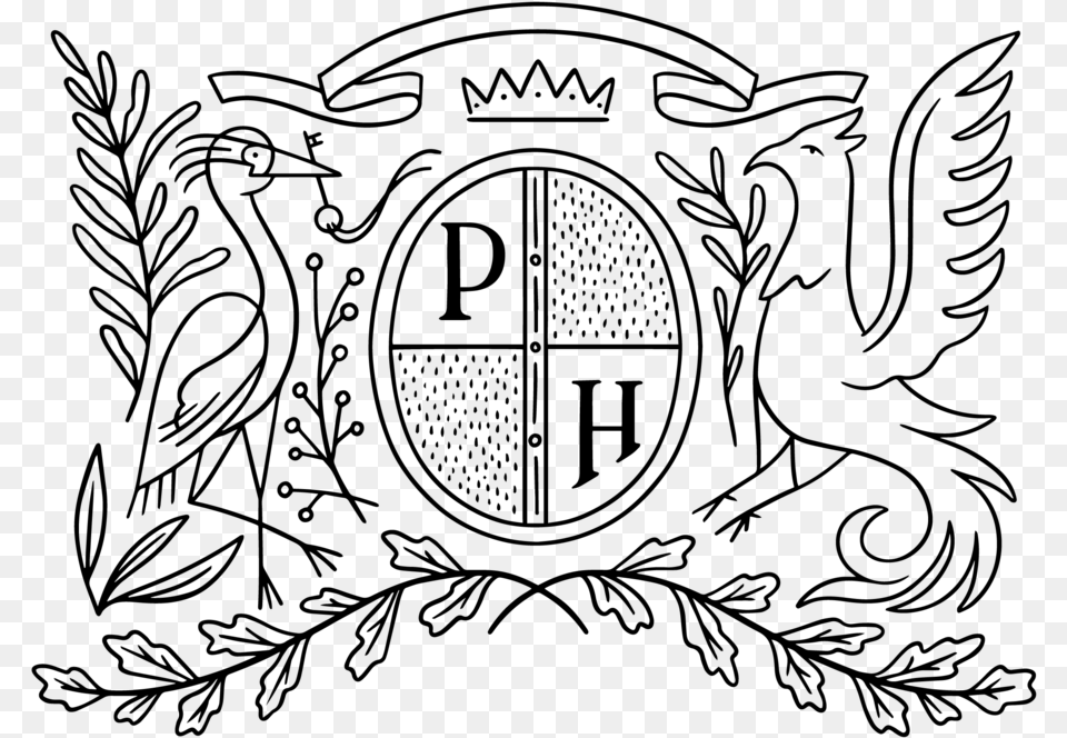 Parchmenthouse Crest, Gray Png Image