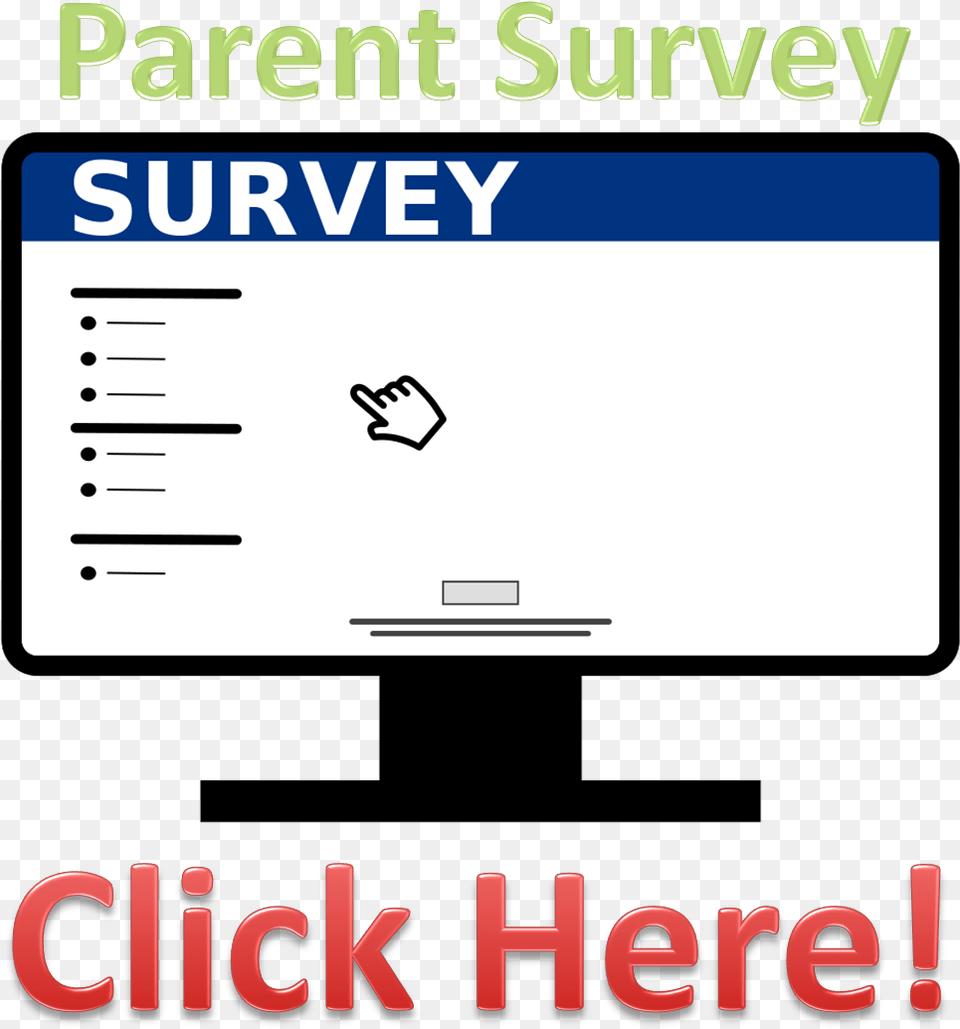 Parent Survey 1 Electric Blue, Text Png