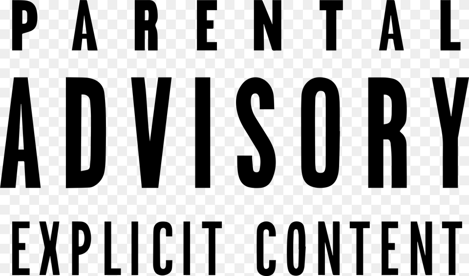 Parental Advisory Control, Gray Free Png Download