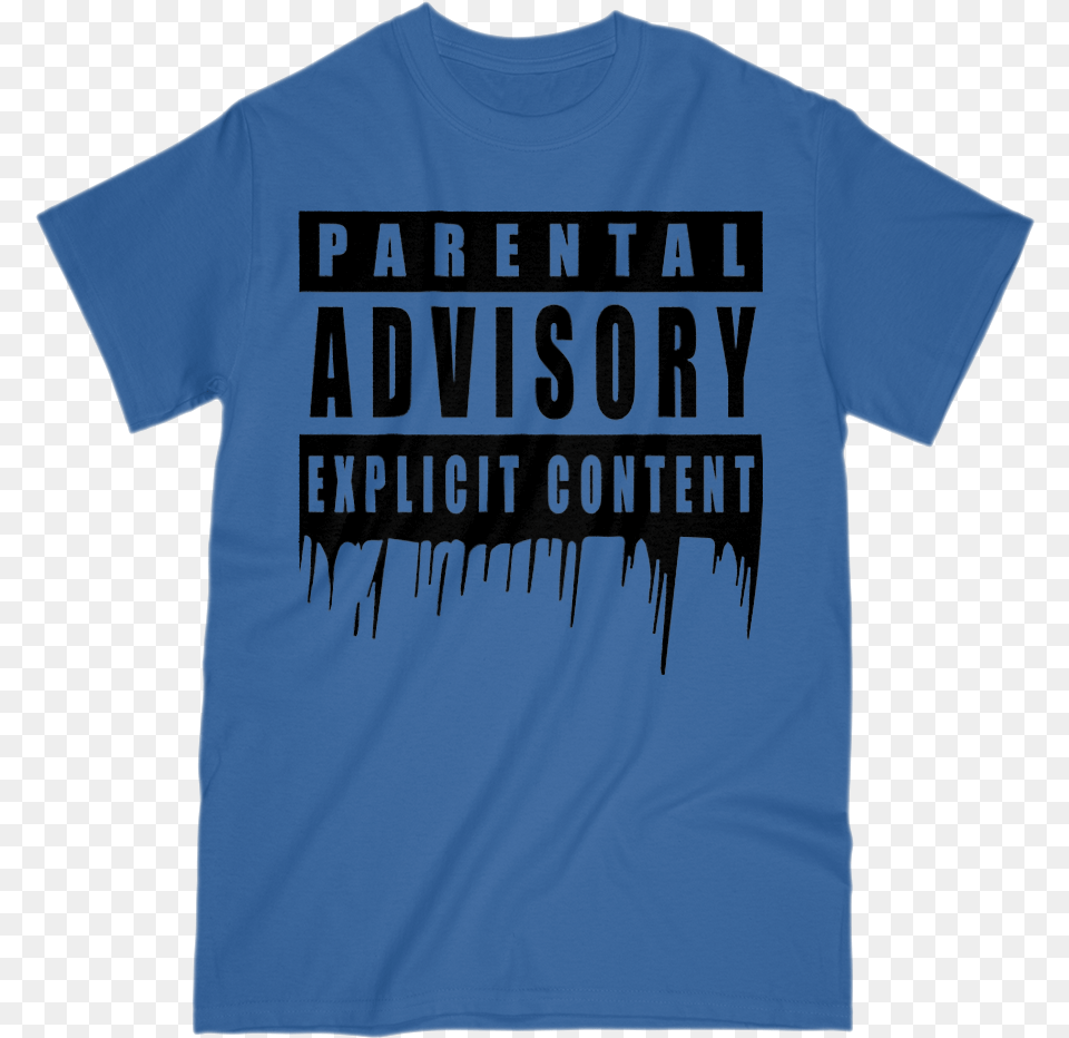 Parental Advisory Explicit Content Freakin Sushi, Clothing, T-shirt, Shirt Free Png