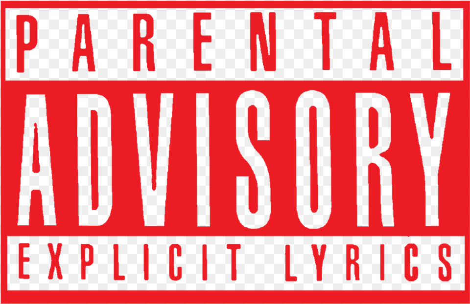Parental Advisory Explicit Content Lyrics Music Red Parental Advisory, Scoreboard, Text Png Image
